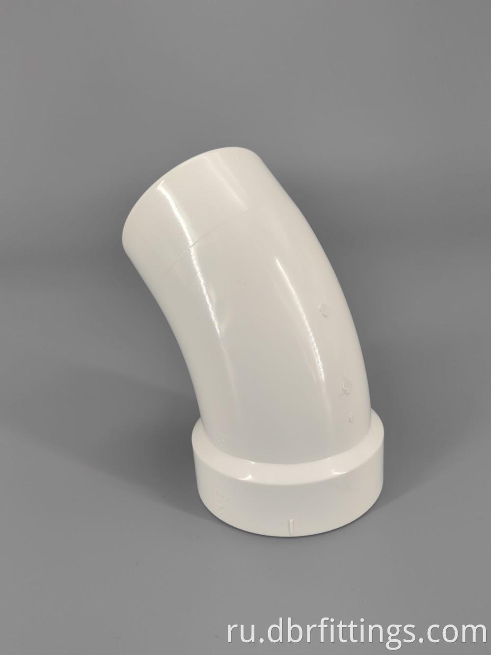 Good Quality PVC fittings 45° STREET ELBOW